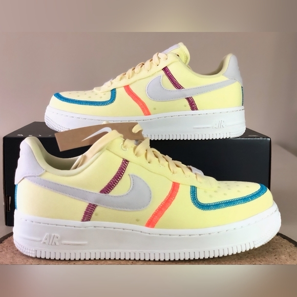 Nike Air Force 1 Low Multicolor Sneakers - Picture 1 of 5